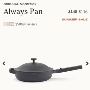 Always Pan (Charcoal) - New in Box
